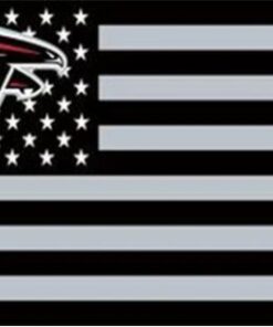 Atlanta Falcons Star and Stripes US Flag 3X5 Ft Polyester Banner USA 90x150cm