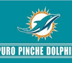Miami Dolphins Team Club Flag 3X5 Ft Polyester Banner USA 90x150cm
