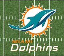 Miami Dolphins Green Flag 3X5 Ft Polyester Banner USA 90x150cm
