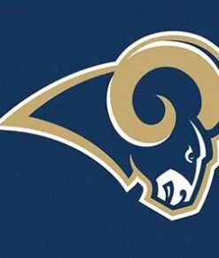 Los Angeles Rams Stripe Flag 3X5 Ft Polyester Banner USA 90x150cm