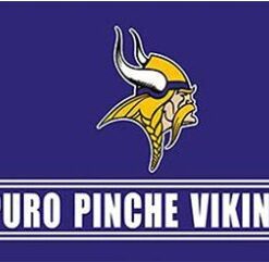 Minnesota Vikings Puro Pinche Flag 3X5 Ft Polyester Banner USA 90x150cm