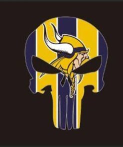 Minnesota Vikings Digital Flag 3X5 Ft Polyester Banner USA 90x150cm