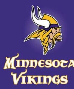 Minnesota Vikings Team Flag 3X5 Ft Polyester Banner USA 90x150cm