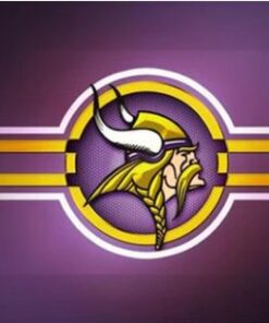 Minnesota Vikings Team US Flag 3X5 Ft Polyester Banner USA 90x150cm