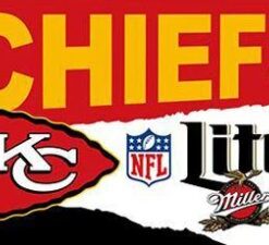 Kansas City Chiefs Lite Flag 3X5 Ft Polyester Banner USA 90x150cm
