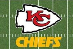 Kansas City Chiefs Green Flag 3X5 Ft Polyester Banner USA 90x150cm