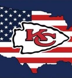Kansas City Chiefs US Flag 3X5 Ft Polyester Banner USA 90x150cm