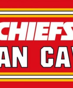 Kansas City Chiefs Man Cave Flag 3X5 Ft Polyester Banner USA 90x150cm