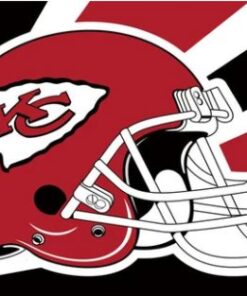 Kansas City Chiefs Logo US Flag 3X5 Ft Polyester Banner USA 90x150cm