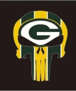 Green Bay Packers Black Flag 3X5 Ft Polyester Banner USA 90x150cm