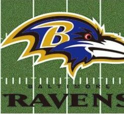 Baltimore Ravens Green Flag 3X5 Ft Polyester Banner USA 90x150cm