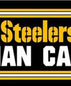 Pittsburgh Steelers MAN CAVE Flag 3X5 Ft Polyester Banner USA 90x150cm