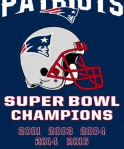Super Bowl Champions Patriots Flag 3X5 Ft Polyester Banner USA 90x150cm