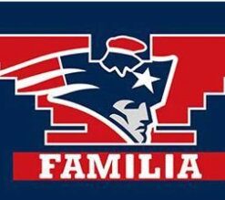 New England Patriots Familia Flag 3X5 Ft Polyester Banner USA 90x150cm