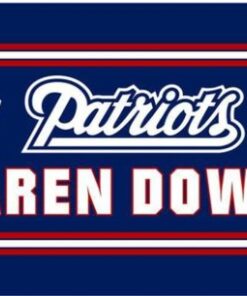 New England Patriots Blue Flag 3X5 Ft Polyester Banner USA 90x150cm