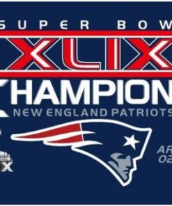 New England Patriots Logo Champion Flag 3X5 Ft Polyester Banner USA 90x150cm