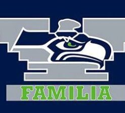 Seattle Seahawks Familia Flag 3X5 Ft Polyester Banner USA 90x150cm
