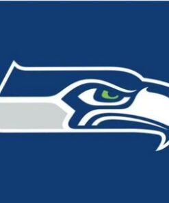 Seattle Seahawks Logo Stripe Flag 3X5 Ft Polyester Banner USA 90x150cm