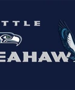 Seattle Seahawks Club Flag 3X5 Ft Polyester Banner USA 90x150cm