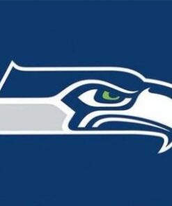 Seattle Seahawks Logo Sports Flag 3X5 Ft Polyester Banner USA 90x150cm