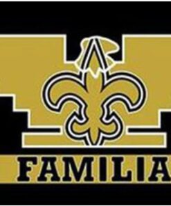 New Orleans Saints Familia Flag 3X5 Ft Polyester Banner USA 90x150cm
