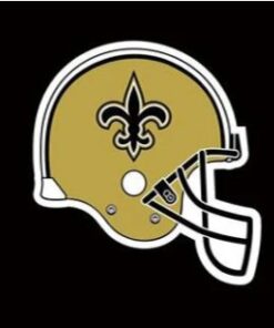 New Orleans Saints Helmet US Black Flag 3X5 Ft Polyester Banner USA 90x150cm
