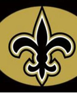 New Orleans Saints Club Black Flag 3X5 Ft Polyester Banner USA 90x150cm