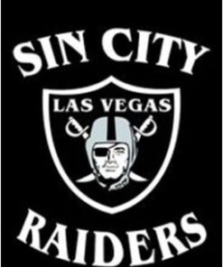 Oakland Raiders Sin City Flag 3X5 Ft Polyester Banner USA 90x150cm