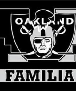 Oakland Raiders Familia Flag 3X5 Ft Polyester Banner USA 90x150cm