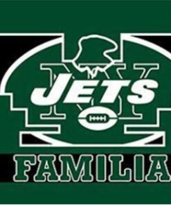 New York Jets Familia Flag 3X5 Ft Polyester Banner USA 90x150cm