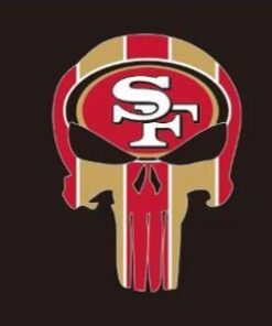 San Francisco 49ers Black Flag 3X5 Ft Polyester Banner USA 90x150cm