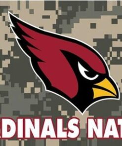 Arizona Cardinals Camo Flag 3X5 Ft Polyester Banner USA 90x150cm