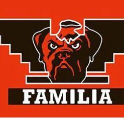 Cleveland Browns Familia Flag 3X5 Ft Polyester Banner USA 90x150cm