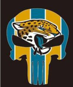 Jacksonville Jaguars Digital Vertical Flag 3X5 Ft Polyester Banner USA 90x150cm