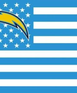 San Diego Chargers Star & Strips Flag 3X5 Ft Polyester Banner USA 90x150cm