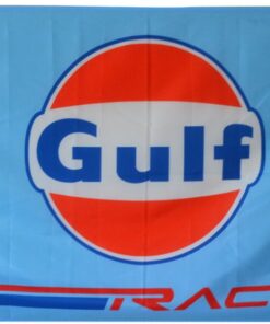 Porsche Flag GULF Racing 3X5 Ft Polyester Banner USA 90x150cm