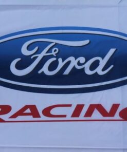 Ford Racing White Sport Flag 3X5 Ft Polyester Banner USA 90x150cm