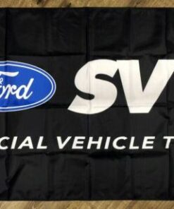 Ford SVT Performance Special Vehicle Team Flag 3X5 Ft Polyester Banner USA 90x150cm