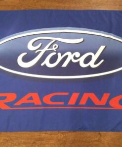 Ford Racing Blue Flag 3X5 Ft Polyester Banner USA 90x150cm