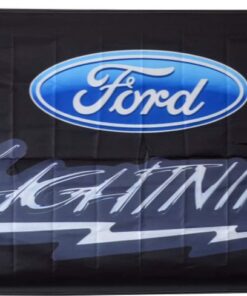Ford Lightning SVT Black Flag 3X5 Ft Polyester Banner USA 90x150cm