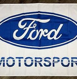 Ford Motorsport Flag 3X5 Ft Polyester Banner USA 90x150cm