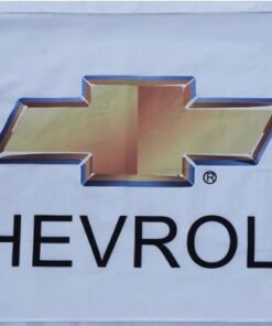 Chevrolet Flag White Chevy Racing 3X5 Ft Polyester Banner USA 90x150cm