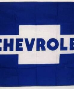 Chevrolet Blue Flag 3X5 Ft Polyester Banner USA 90x150cm