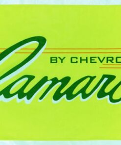 Chevrolet Camaro Yellow Flag 3X5 Ft Polyester Banner USA 90x150cm