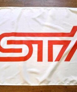 Subaru STI Flag 3X5 Ft Polyester Banner USA 90x150cm