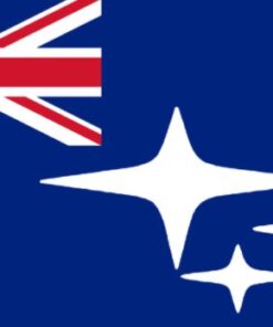 Subaru and Australia Crossover flag Flag 3X5 Ft Polyester Banner USA 90x150cm
