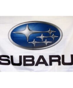 Subaru Logo Car Flag 3X5 Ft Polyester Banner USA 90x150cm