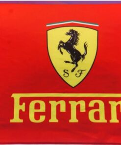 Ferrari Flag Car Racing 3X5 Ft Polyester Banner USA 90x150cm