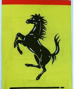 Ferrari Flag Yellow Vertical 3X5 Ft Polyester Banner USA 90x150cm