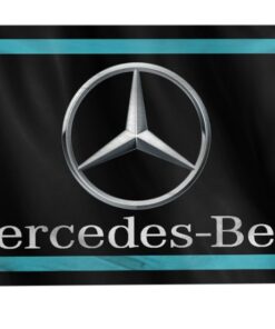 Mercedes Benz Flag AMG 3X5 Ft Polyester Banner USA 90x150cm